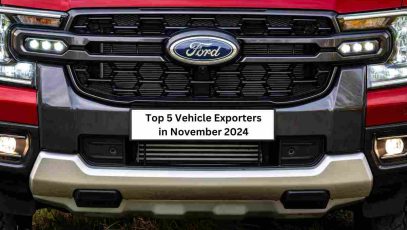 Top 5 Vehicle Exporters in November 2024